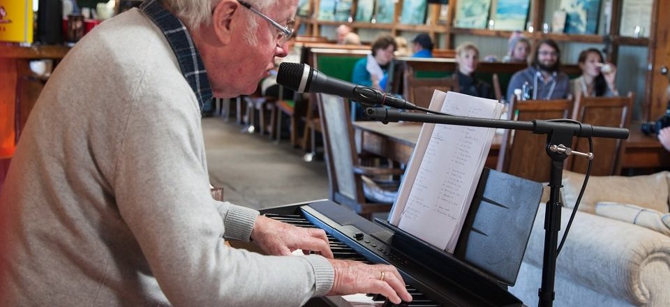 Enjoy the Local Chatter and Live Music