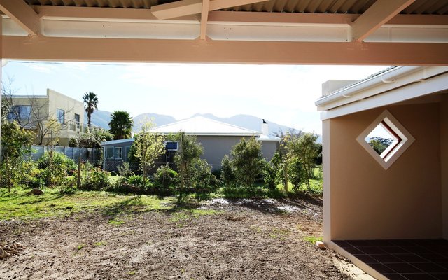 Views from patio of Mountains