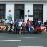 Bicycle taxis in Hermanus