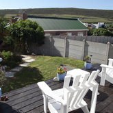 Garden and View from deck of Guest suite.