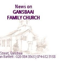 Gansbaai Family Church (GFC) News