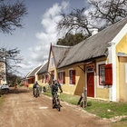 Cycling through Town
