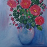 Gansbaai - Petro Shingalana - Red Roses - W:507×H:507