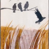 Illustration for Poetry. Acrylics on canvas