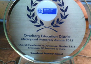 Laerskool Gansbaai se prestasies die afgelope jaar of twee