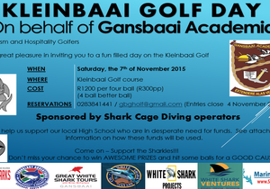 Gansbaai Academia Golf Day 7 Nov 2015