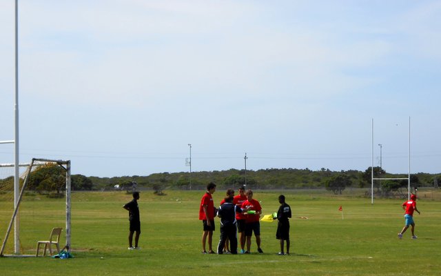 Volunteer Coaches with their players