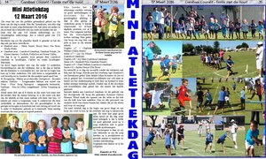 Mini Atletiekdag 12 Maart 2016