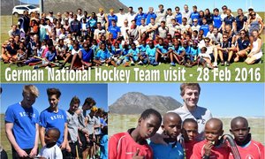 German National Hockey Team visit 28 Feb 2016