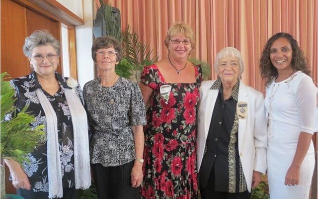 Hermien van Zyl uitgetreede President, Ninnie du Toit Voorsitter Kleinmond, Rienie Lüdick Sirkel President, Lydia Geldenhuys Ere President, Porchia Adams Bemarking Kommunikasiebestuurder Agri Expo