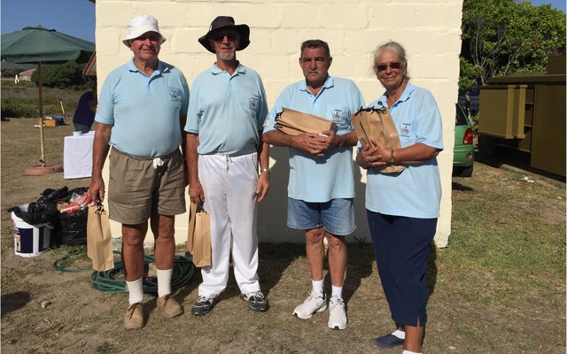 Jukskei wenners van die 2de Afdeling