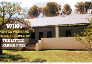 WIN a weekend away for 6 at The Little Farmhouse