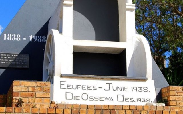 Ox Wagon Monument in Napier Ox Wagon Monument in Napier