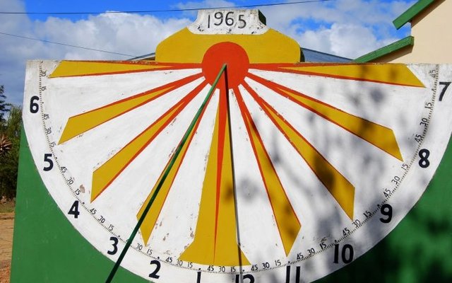 SA's Largest Sundial in Napier SA's Largest Sundial in Napier