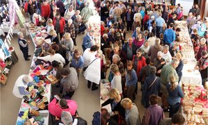 Tevrede Basaargangers