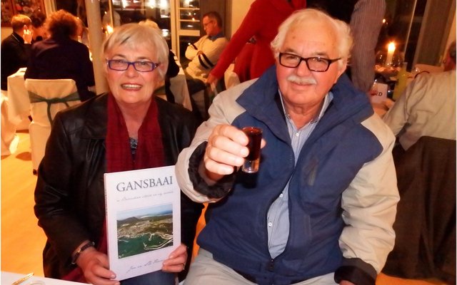 Die skrywers, SD en Jan Fourie van Franskraal (Foto: Gansbaai Courant)