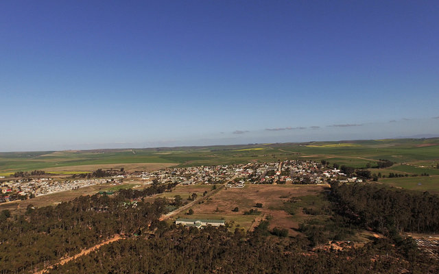 Riviersonderend from above Riviersonderend from above