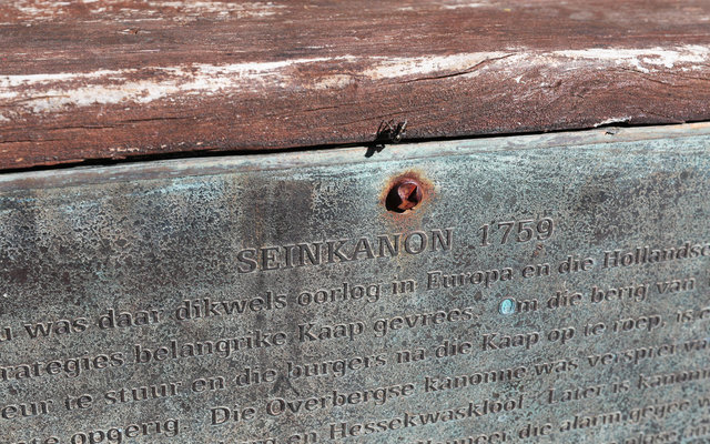 Signal Cannons Plaque Signal Cannons Plaque