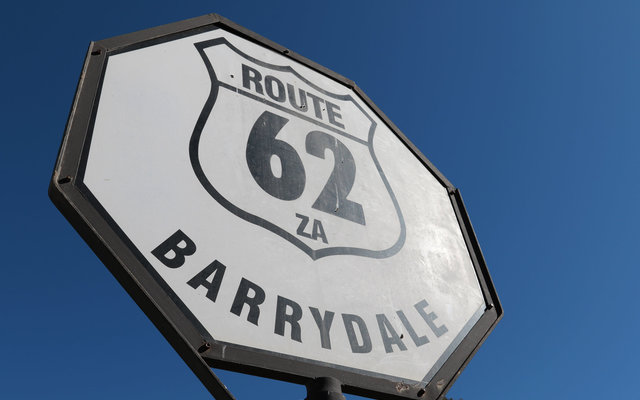 Barrydale is located on Route 62