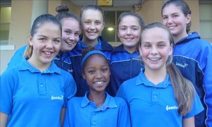 Netbalmeisies hanteer druk uitstekend