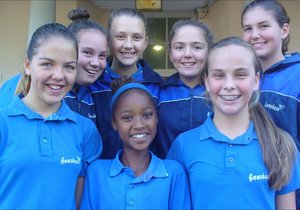 Netbalmeisies hanteer druk uitstekend