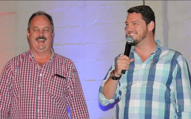 Morkel van Niekerk en  Andries Vermeulen.
