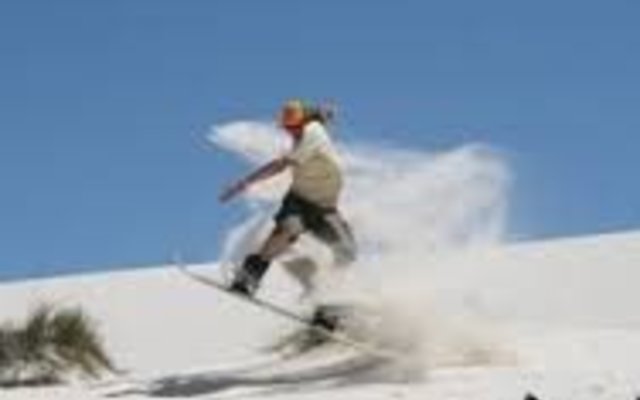 Sandboarding at Silversand 