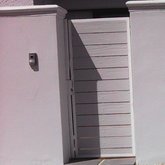 Pedestrian Gate NuTech cladding