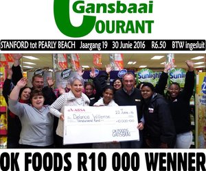 OK FOODS R10 000 Wenner