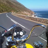 Your view from the back. Hermanus tour.