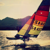 Villiersdorp - Sailing on the Theewaterskloof Dam