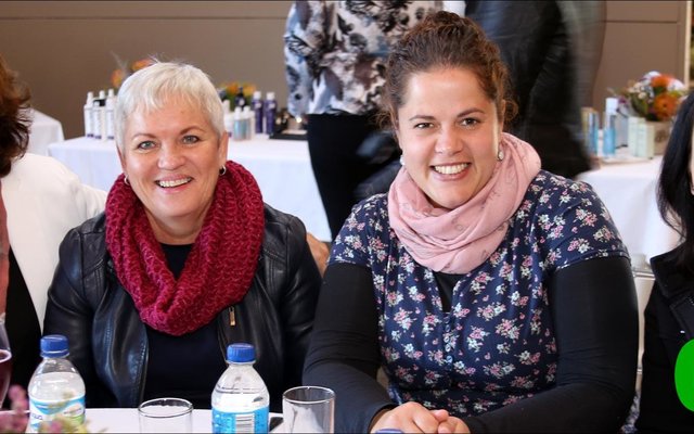 Caledon se boervrouens is van links Jo-Anne, Anandi en Elbé Fourie en Marna du Toit.