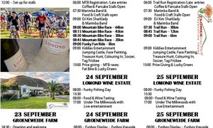 Funky Fynbos Festival Programme