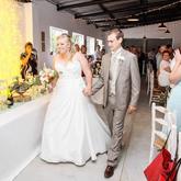 Our very first Bride & Groom at Krabbefonteyn Venue. They are also the reason for the venue being built.