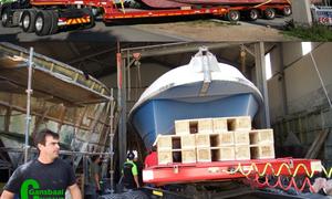 Klein begin met 16m lange boot