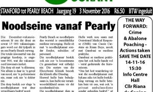 Noodseine vanaf Pearly