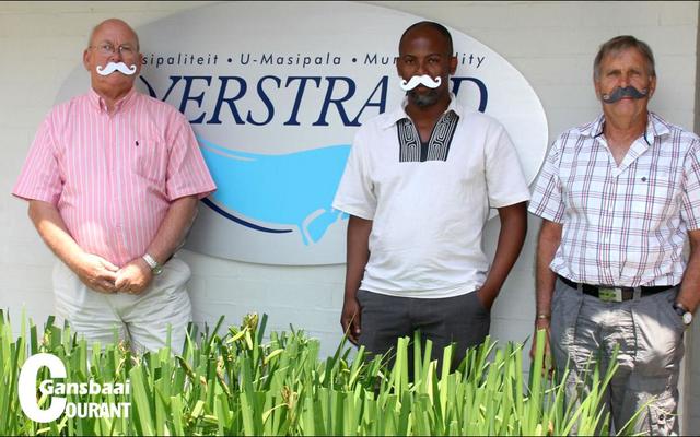 Ald Dudley Coetzee (left) and Cllrs Simphiwe Tebele and David Botha promoting awareness for a very serious issue that affects so many people