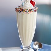 Exotic flavoured milkshakes