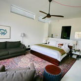 room 3 - the private room with lounge area and mountain views