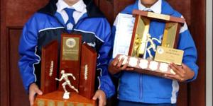 Junior Sportman en –vrou vir 2016: Stefan Stieger en Joy Hans.