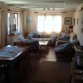 SeaBreak Cottage's airy open plan space