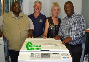 Masakhane Primary spog met nuwe kopieermasjien