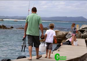 Besoekers, vriende, hengel en daardie lekker kuier