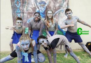 Kleure atletiek in die Overberg