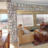 Lounge/dining area and indoor braai