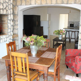 Stone House flat with indoor braai