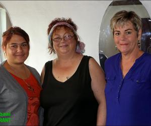 Reeds tuis in nuwe haarsalon