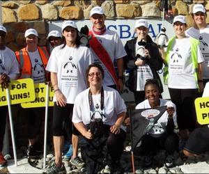 Waggelstappers trek vrolik weg