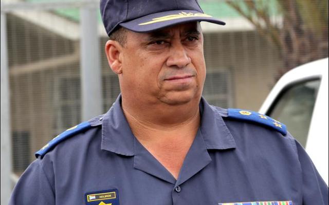 Cluster Commander Overstrand, brigadier Donovan Heilbron from Hermanus