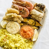 Gansbaai - The Boathouse - Seafood Platter
